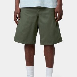 Carhartt WIP Olive Green Relaxed Workshorts